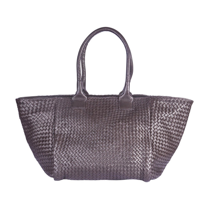Shoulder Bag Tresse | Darkbrown