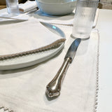 Table Sets Tarz, 100% Linen (set of 6) | White