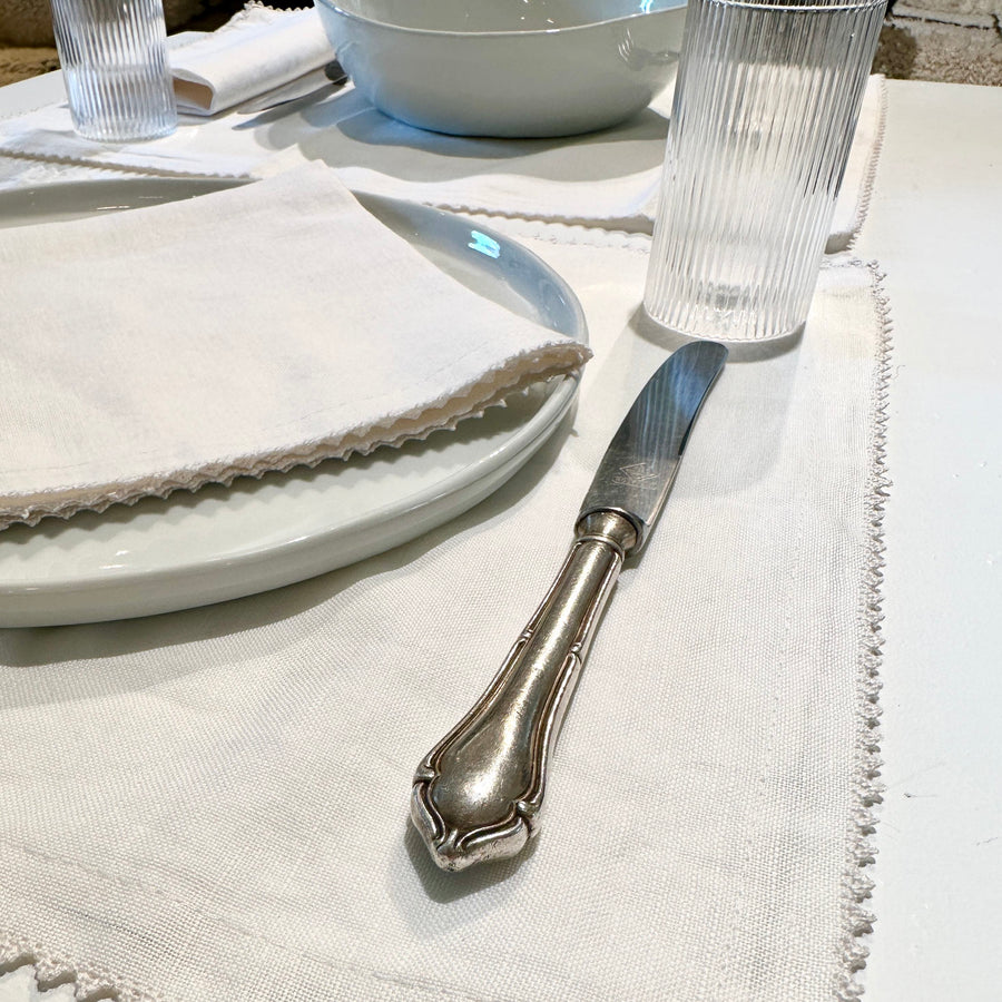 Table Sets Tarz, 100% Linen (set of 6) | Terracotta