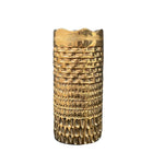Die Vase Chacha short von LABEL17 ist aus Keramik und vergoldet