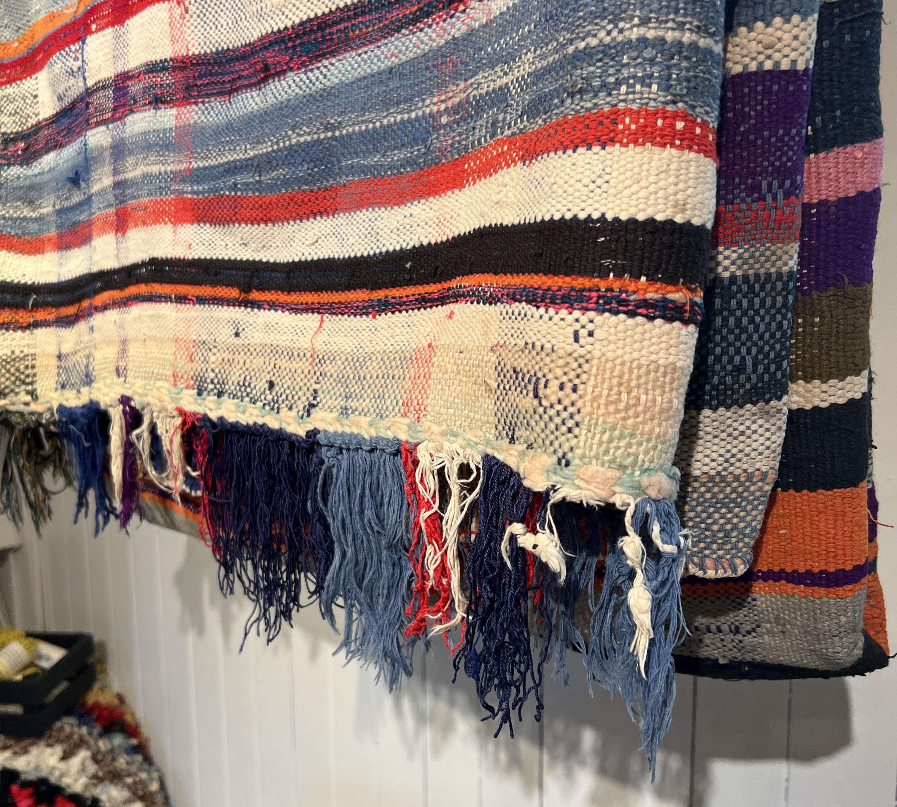 Vintage Haik Berber Blanket, 240 x 140 cm by LABEL17