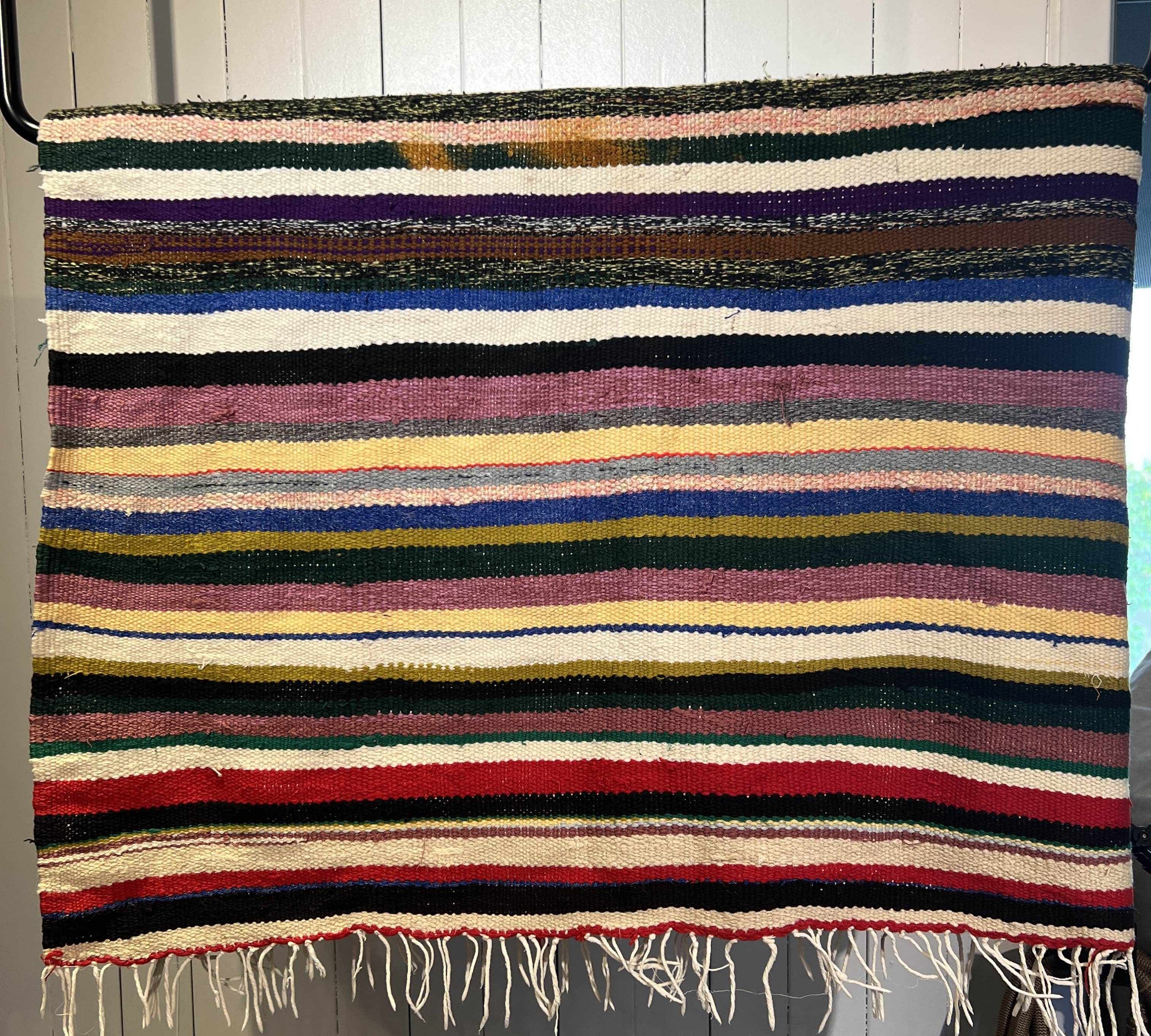 Vintage Haik Berber Blanket, 270 x 180 cm by LABEL17