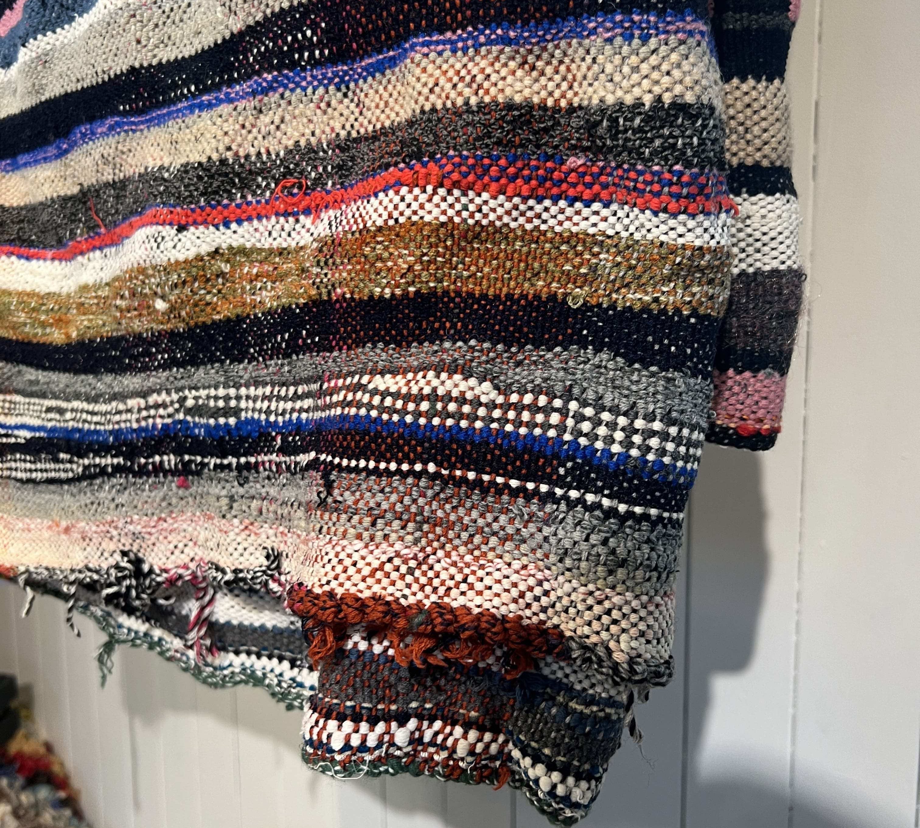 Vintage Haik Berber Blanket, 280 x 140 cm by LABEL17