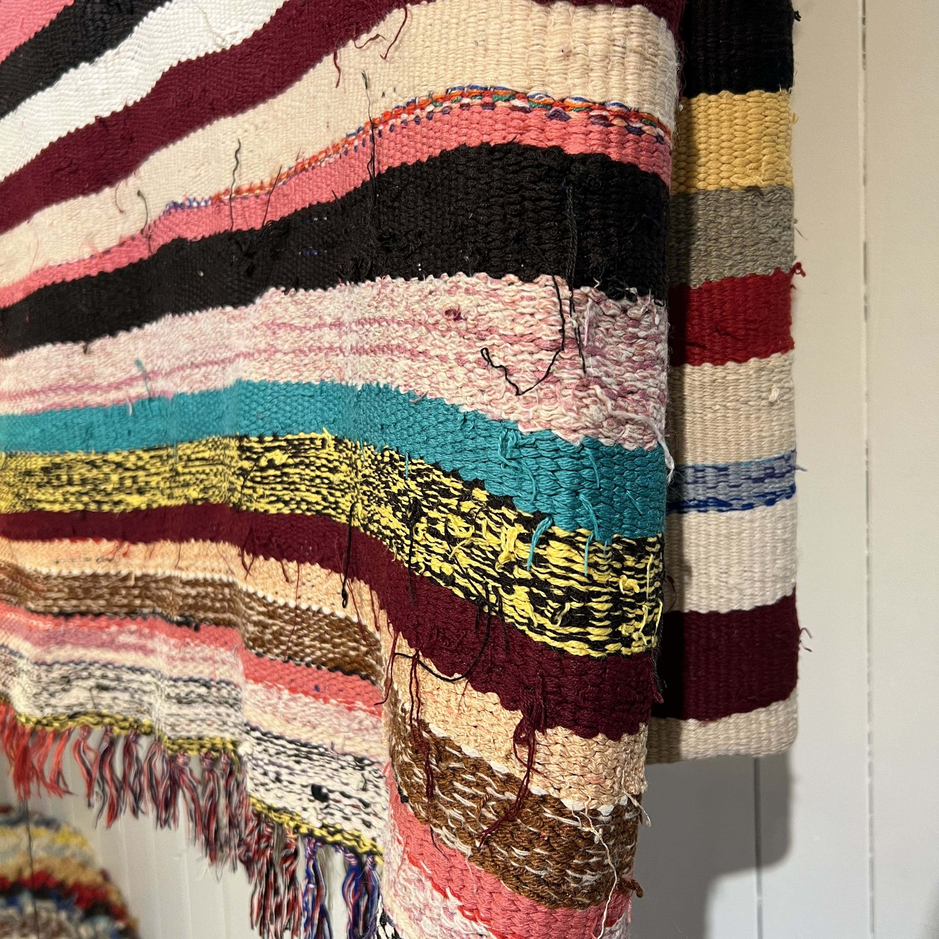 Vintage Haik Berber Blanket, 280 x 145 cm by LABEL17