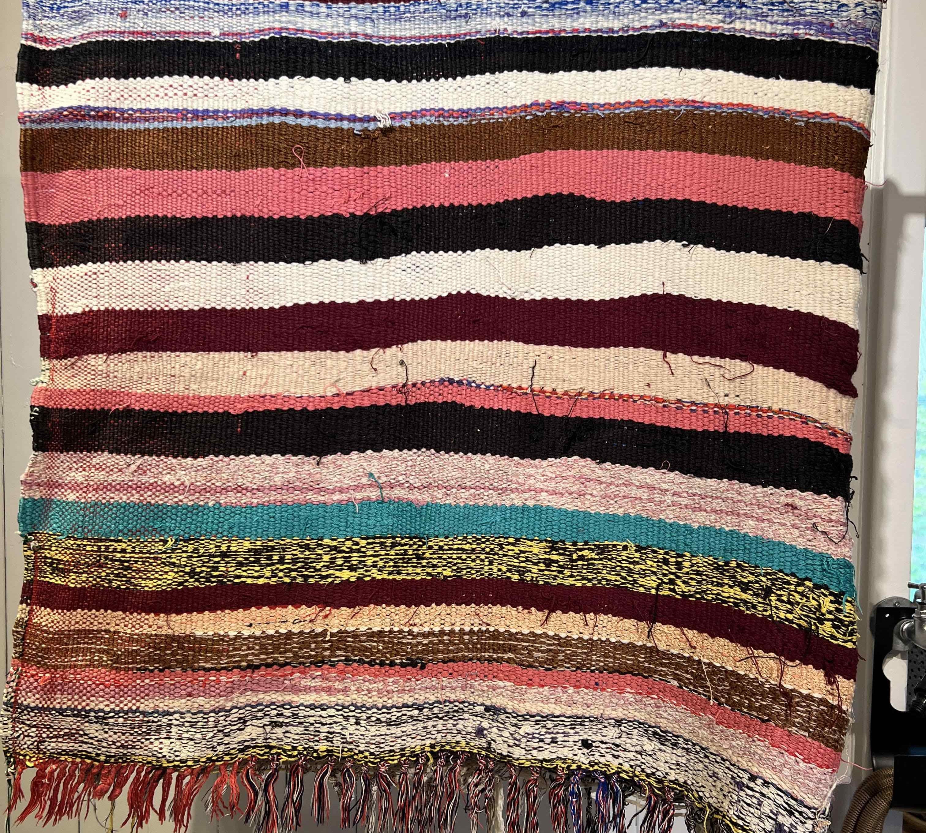 Vintage Haik Berber Blanket, 280 x 145 cm by LABEL17