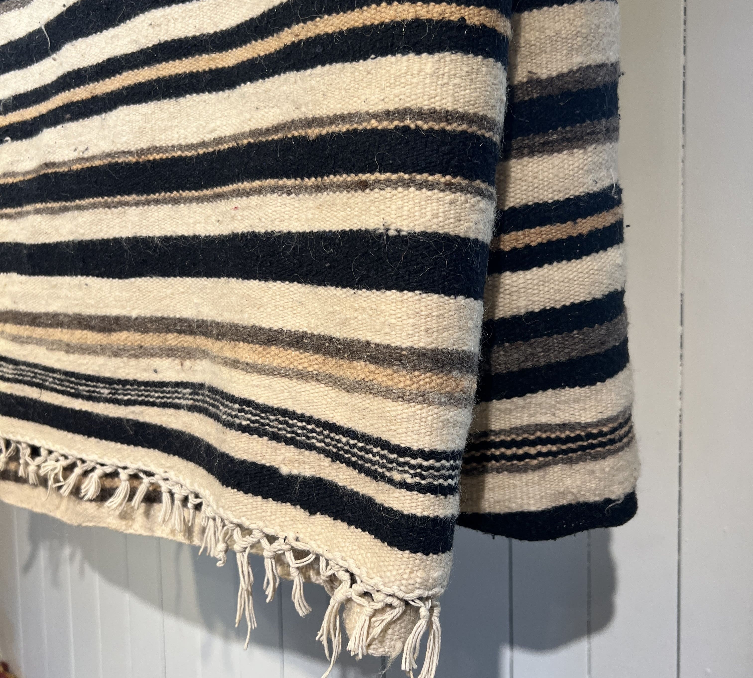 Vintage Haik Berber Blanket, 280 x 155 cm by LABEL17
