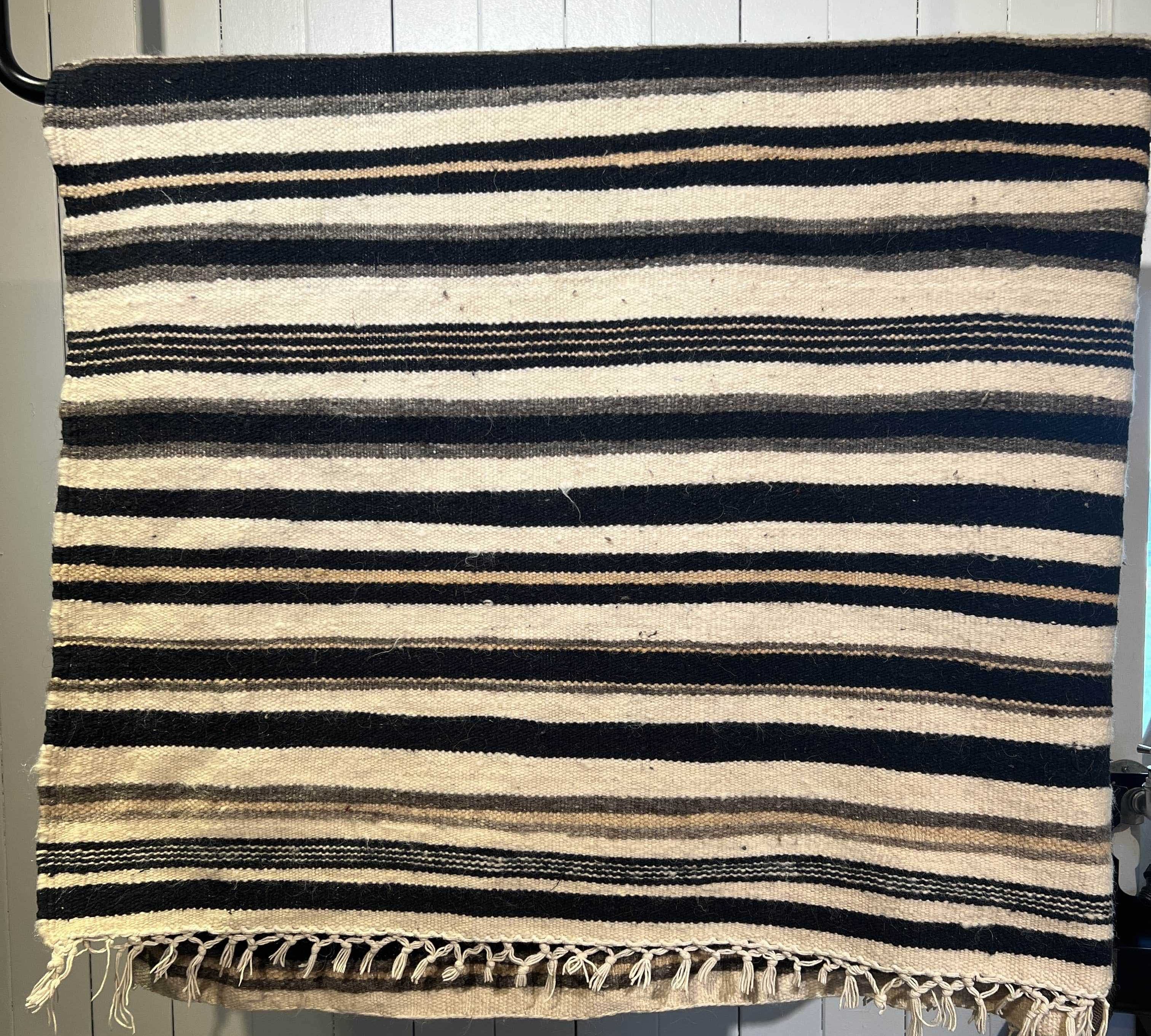 Vintage Haik Berber Blanket, 280 x 155 cm by LABEL17