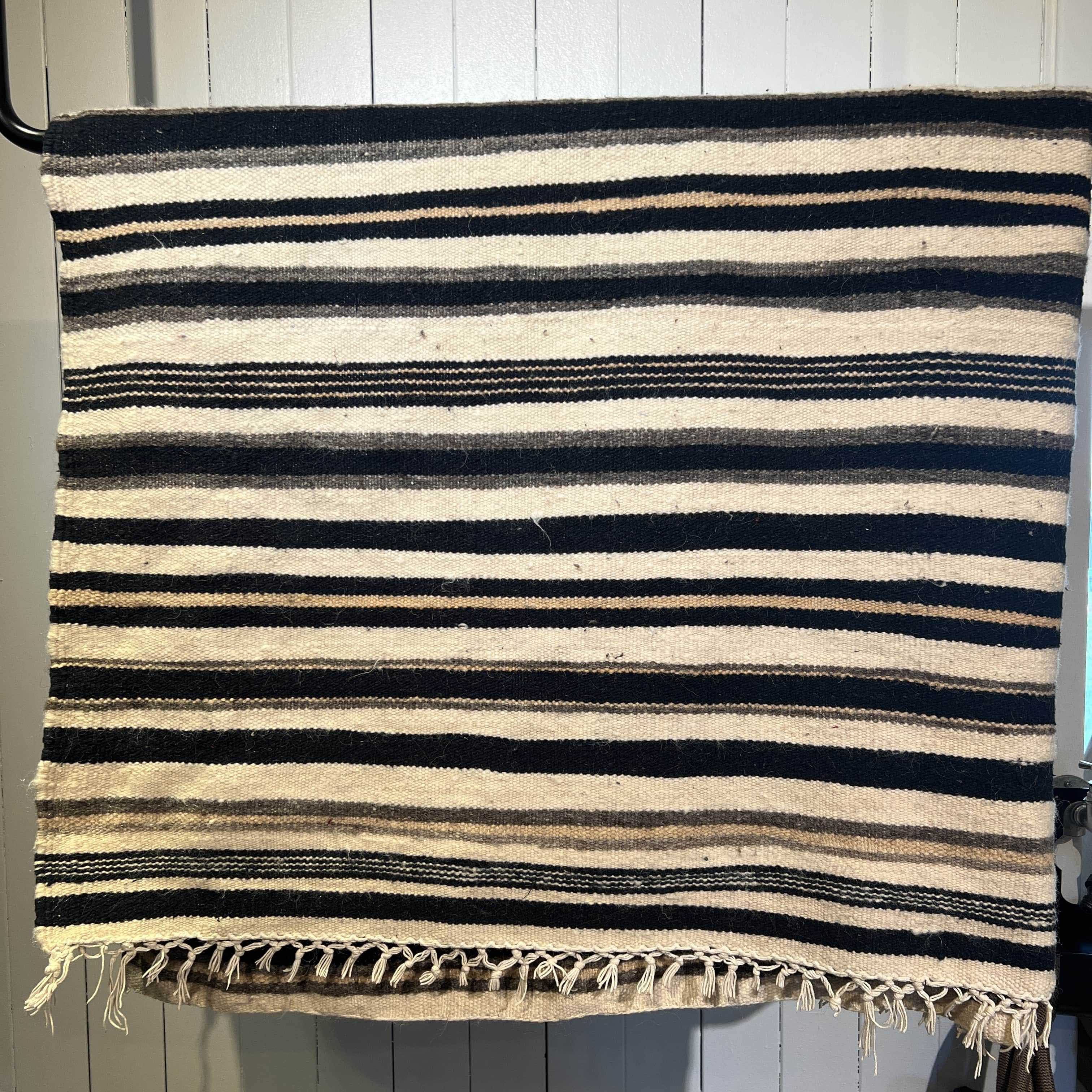 Vintage Haik Berber Blanket, 280 x 155 cm by LABEL17