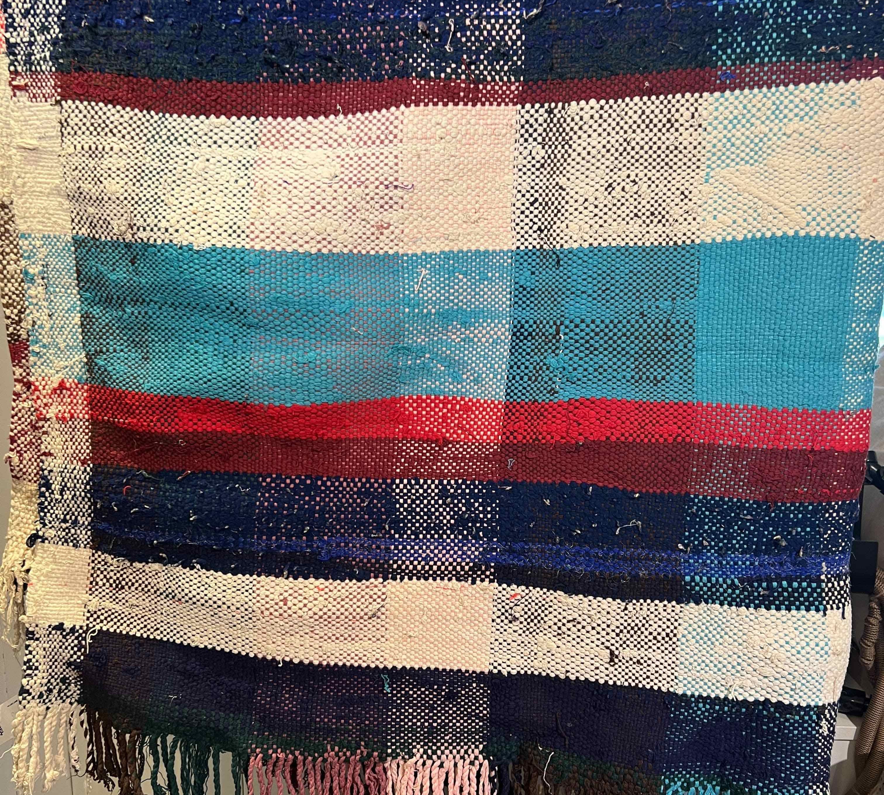 Vintage Haik Berber Blanket, 320 x 165 cm by LABEL17