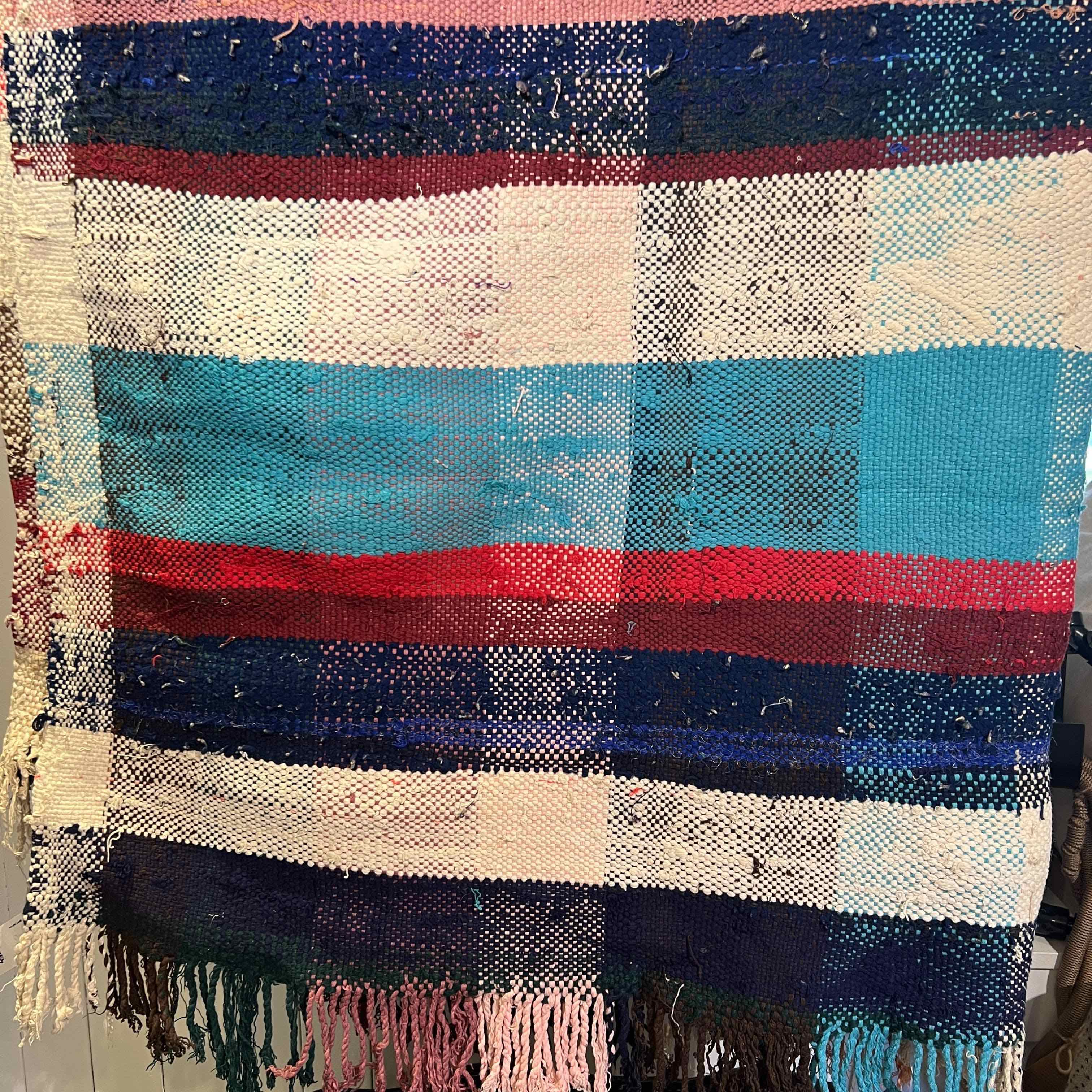 Vintage Haik Berber Blanket, 320 x 165 cm by LABEL17