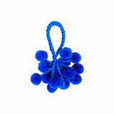 Wool Pompom Balls | Blue