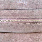 LABEL17 Handbag Tresse Medium Majestic aus geschmeidigem, pflanzlich gegerbtem Lamm-Nappaleder, von Hand geflochten, Black Zip