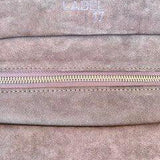 LABEL17 Handbag Tresse Medium Majestic aus geschmeidigem, pflanzlich gegerbtem Lamm-Nappaleder, von Hand geflochten, Black Zip
