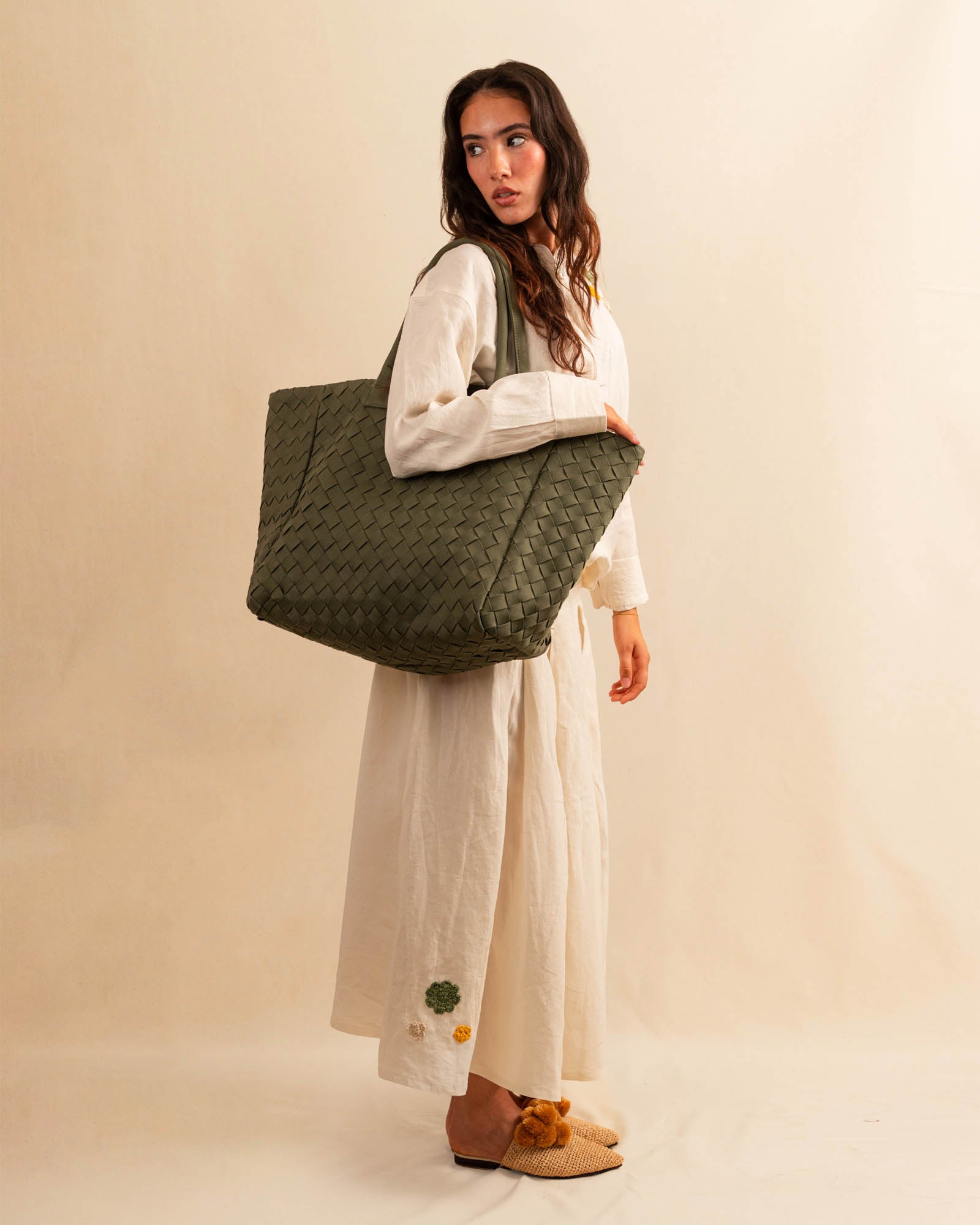 Raffia Mules GELATO | Nature