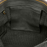Shoulder Bag ORIGINAL in Charcoal Grey from LABEL17: the standard for lightweight bags made from supple hand-woven leather. Handmade in Morocco.