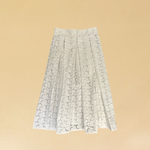 LABEL17's Skirt LINA in white Broderie Anglaise