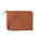 LABEL17 Laptop Case 13" - 14", von Hand geflochten, geschmeidiges, pflanzlich gegerbtes Lamm-Nappaleder, cognac.