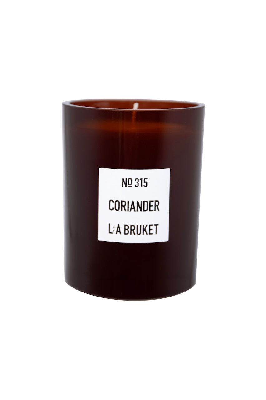 LA BRUKET 315 Coriander Candle, available at LABEL17, Zurich Seefeld