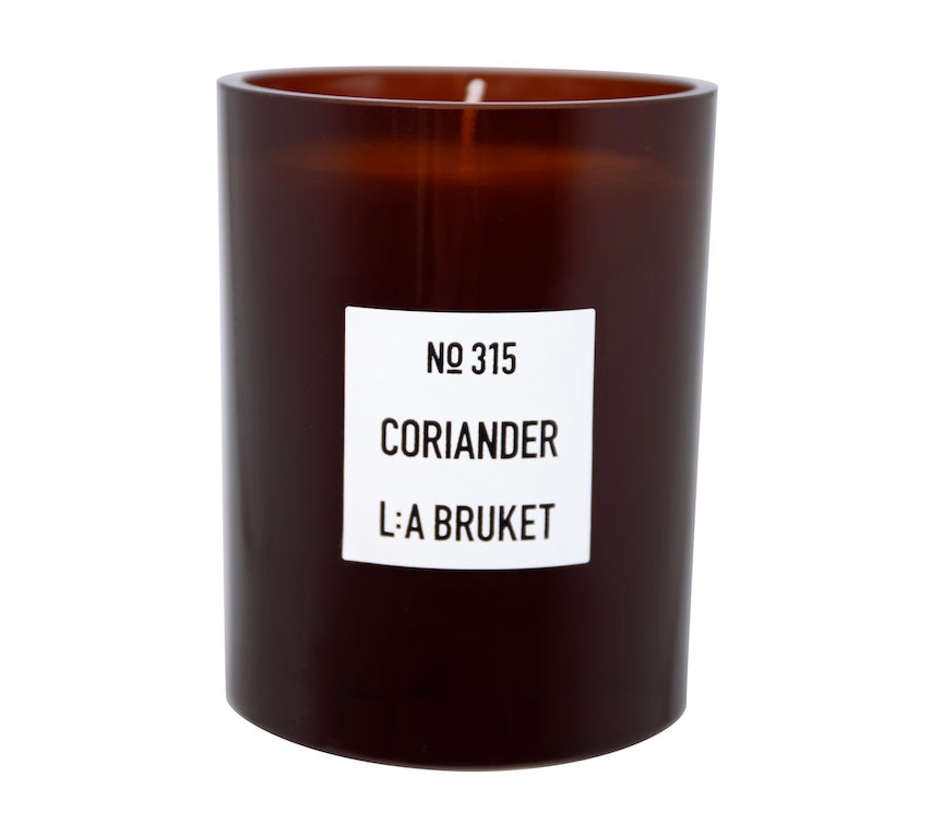 LA BRUKET 315 Coriander Candle, available at LABEL17, Zurich Seefeld