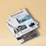 Monocle Handbook Switzerland featuring LABEL17 Leather Goods, Cover side