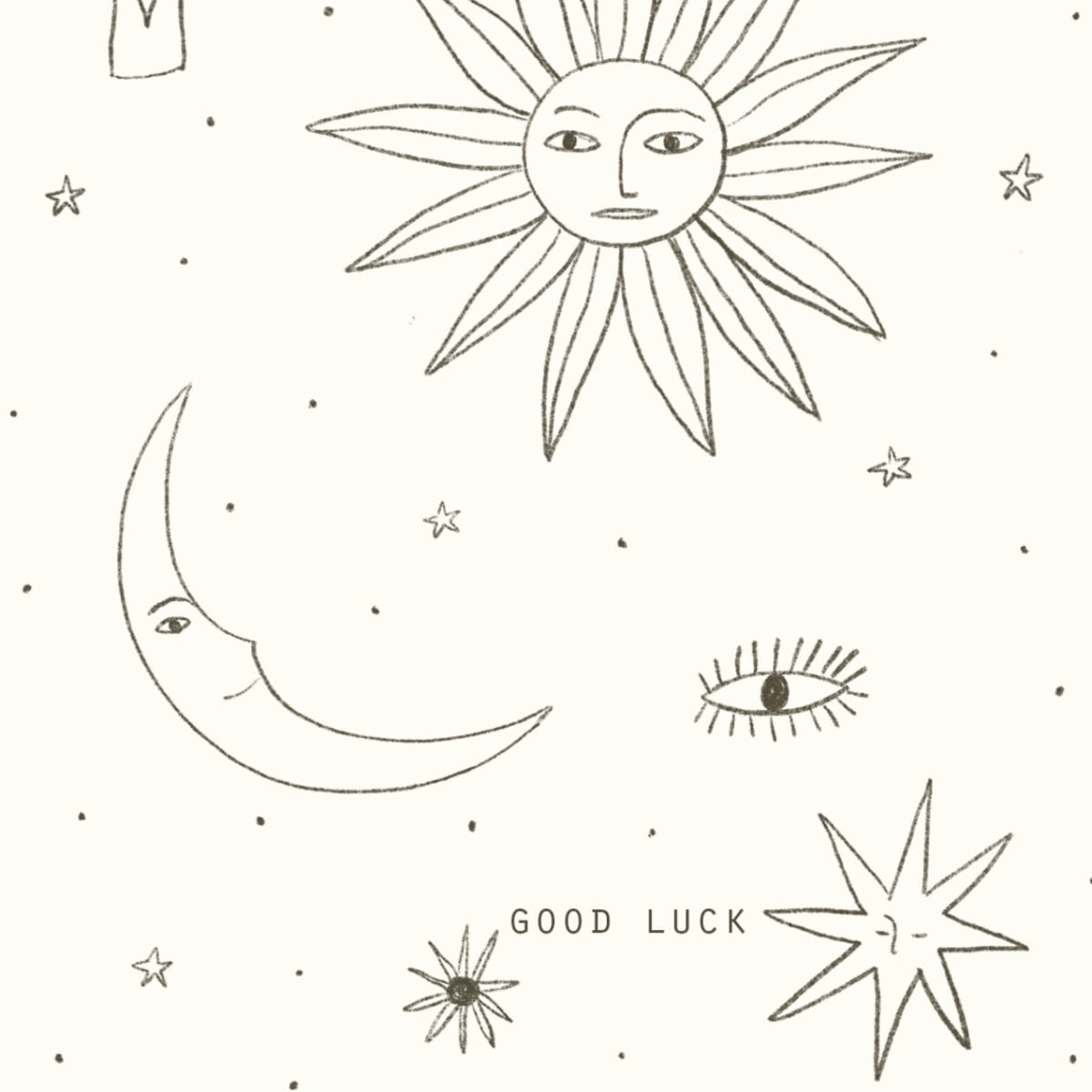Good Luck Card by Season Paper at LABEL17, produced in France