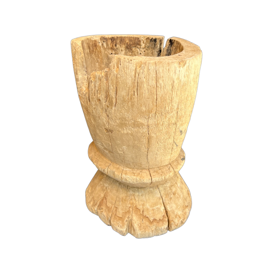 Antique Wooden Pot