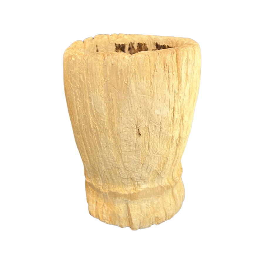 Antique Wooden Pot