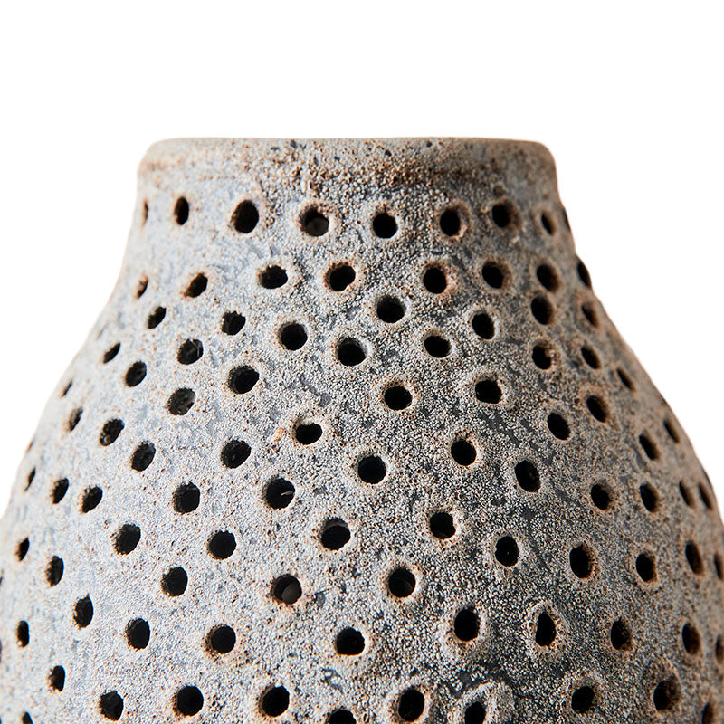 Lantern Tea Light Oria, Grey, Muubs, LABEL17