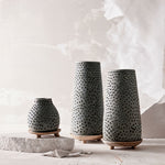 Lantern Tea Light Oria, Grey, Muubs, LABEL17