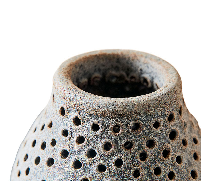 Lantern Tea Light Oria, Grey, Muubs, LABEL17