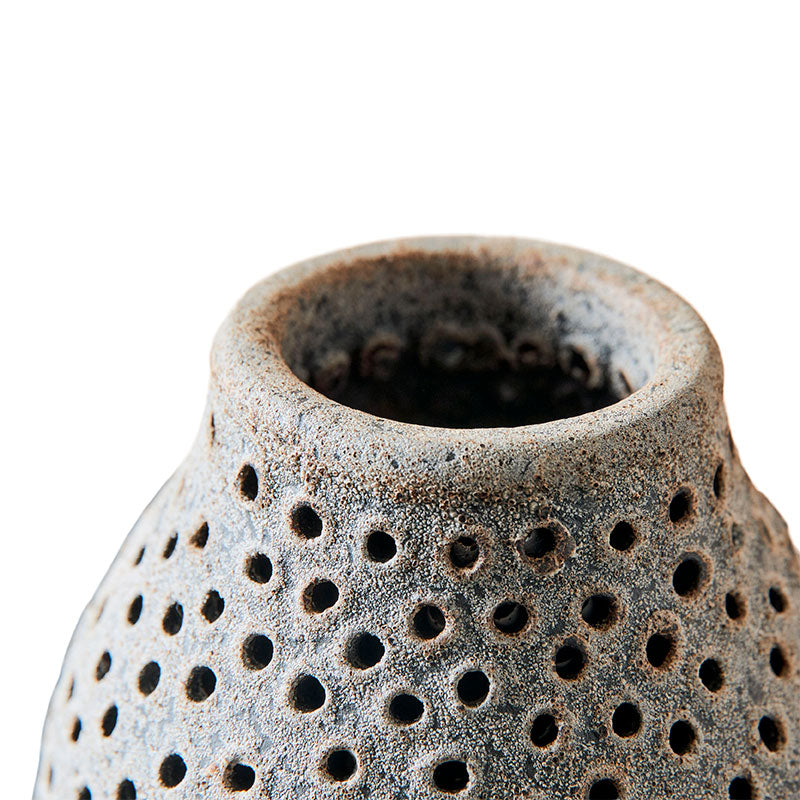 Lantern Tea Light Oria, Grey, Muubs, LABEL17