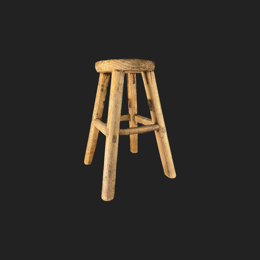 Antic Wooden Stool