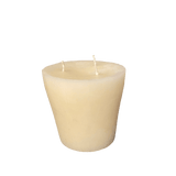 Candle Conic Refill Block, pure Beeswax - Label 17 New