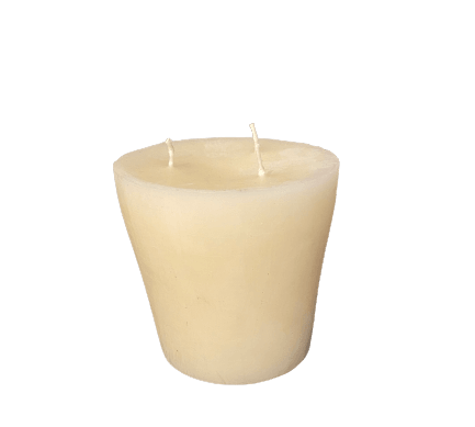 Candle Conic Refill Block, pure Beeswax - Label 17 New