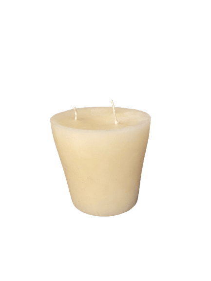 Candle Conic Refill Block, pure Beeswax - Label 17 New