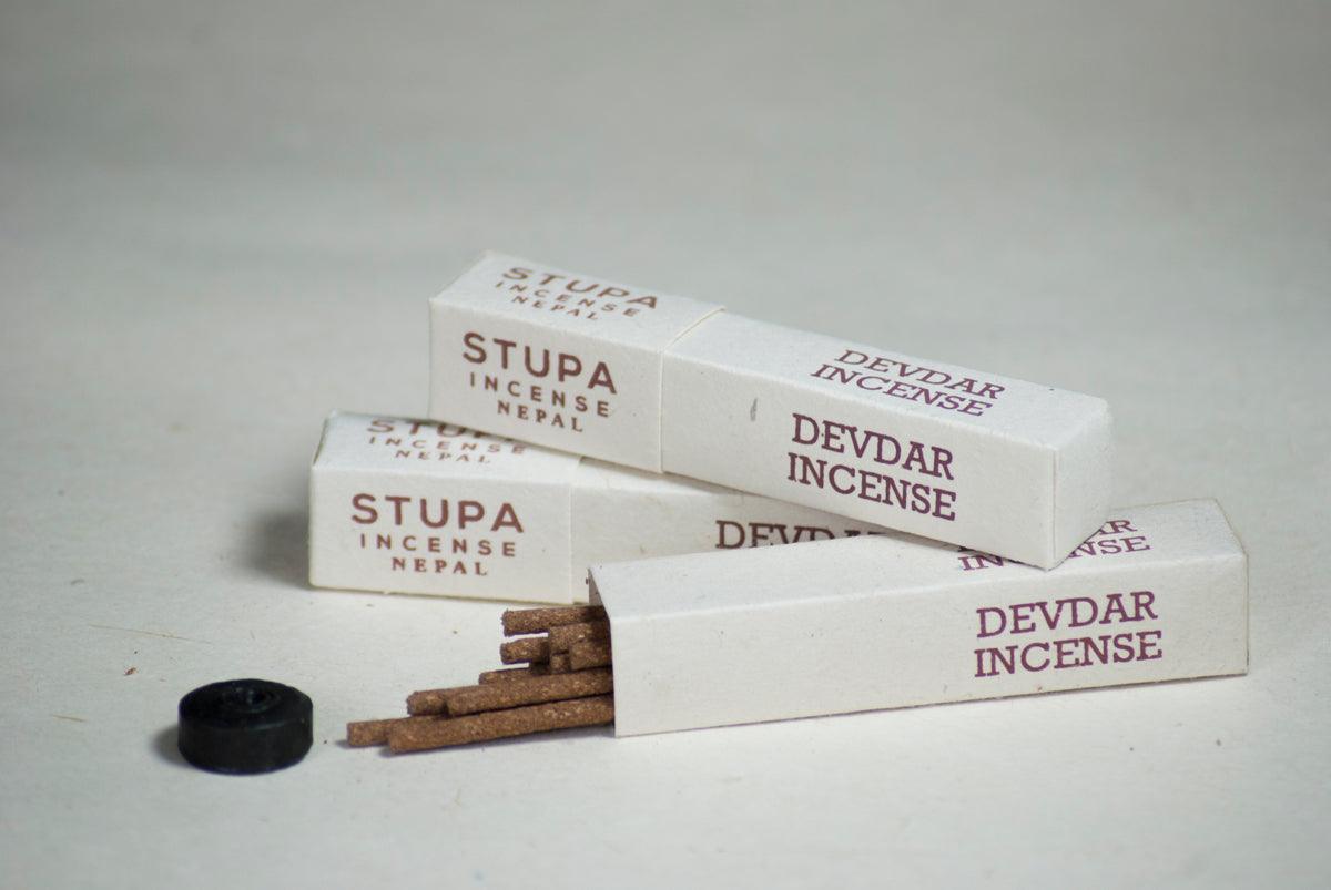 Stupa Incense Devdar Incense Tube - Label 17 New
