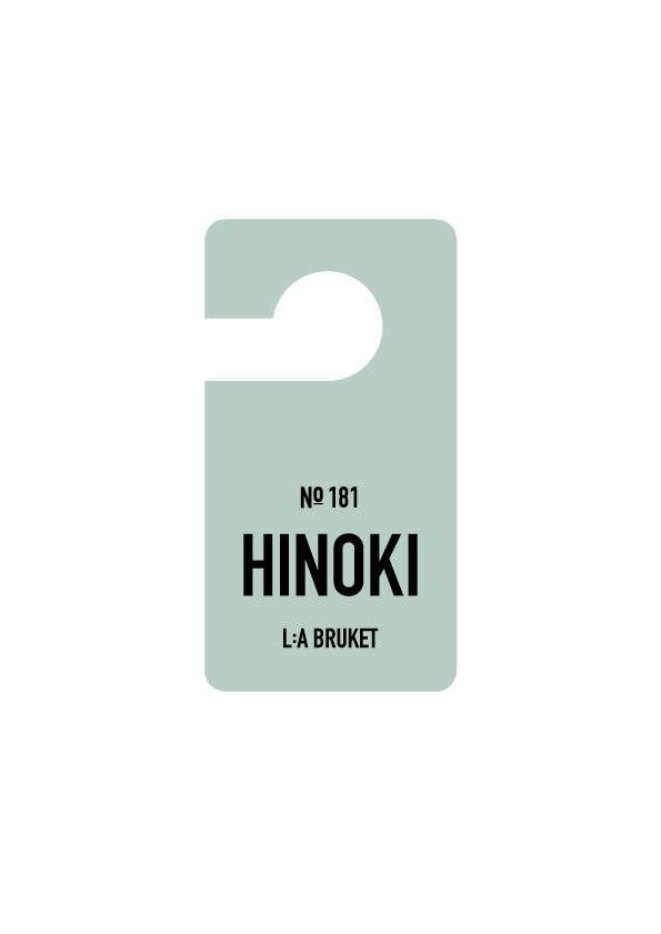 L:A BRUKET Fragrance Tag Hinoki bei LABEL17