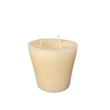 Candle Conic Refill Block, pure Beeswax - Label 17 New