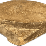 Holz-Servierplatte eckig, klein, antik - Label 17 New