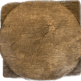 Holz-Servierplatte eckig, klein, antik - Label 17 New