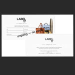 LABEL17 voucher card