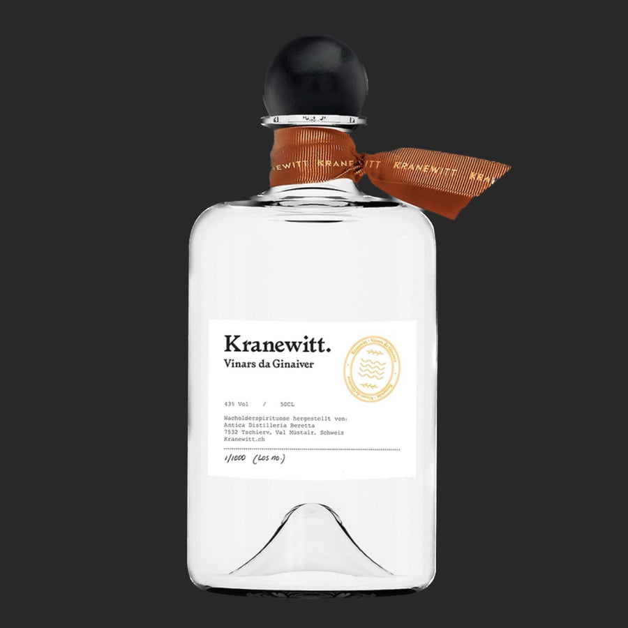 KRANEWITT - Gin from Val Müstair, 43% Vol. - Label 17 New