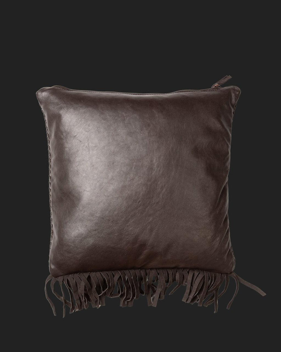 Leather Pillowcase Tresse, 40 x 40cm - Label 17 New