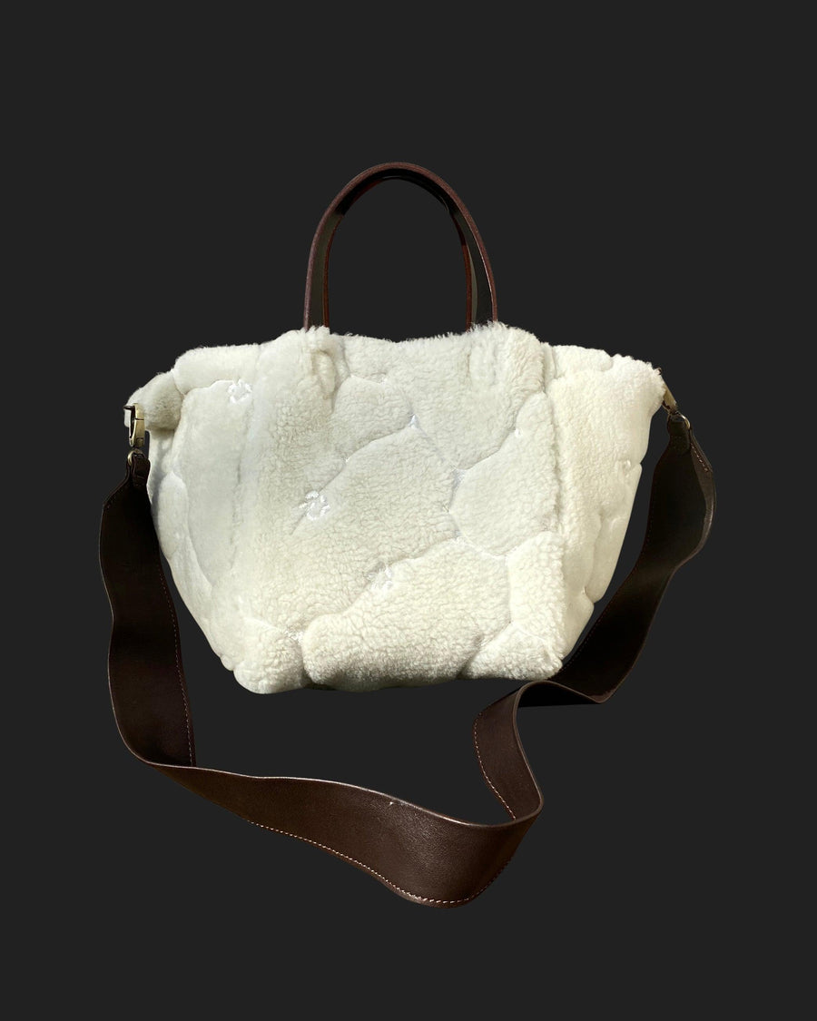 Handbag Mouton Retourne Mince Medium Appenzell - Label 17 New