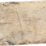 Top-Ansicht Holz-Serviertablett von LABEL17, Einzelstück, Antik