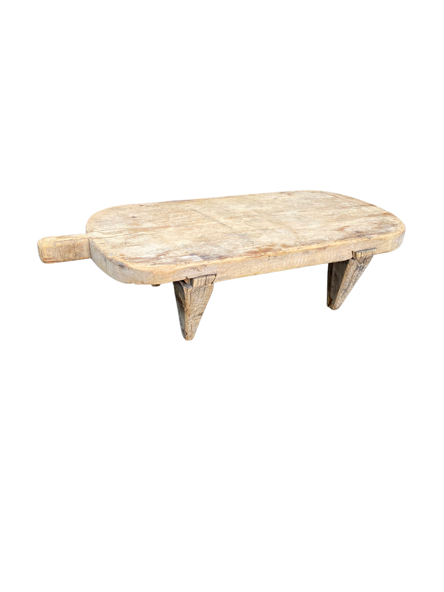 Holz-Serviertablett von LABEL17, Einzelstück, Antik