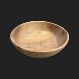 Round Large Walnut Bowl