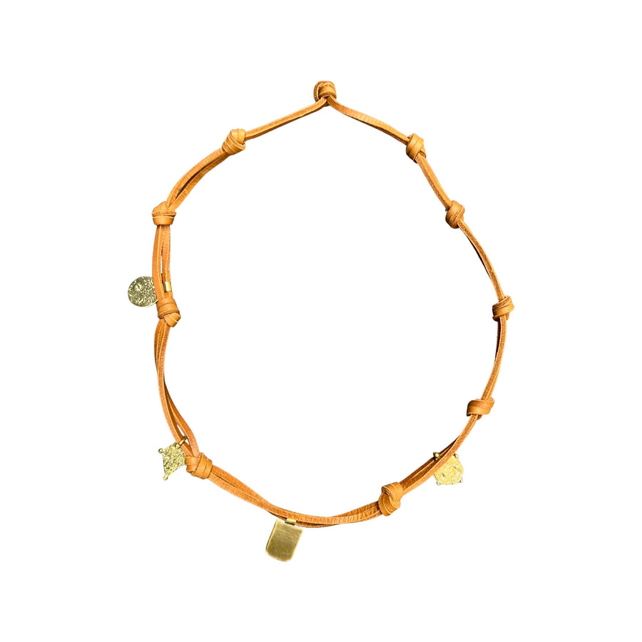 Sahara Necklace Cognac
