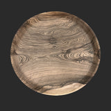 Walnut-Plate, ø 43 cm