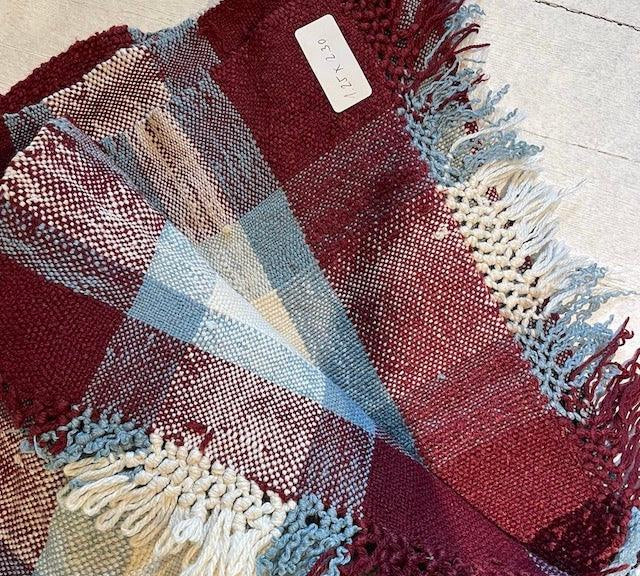 Vintage Berber Blanket, 125 x 230 cm - Label 17 New